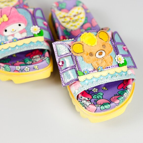 Irregular Choice x Sanrio Will You Be My Friend Slides My Melody Cinnamoroll - Picture 4 of 9